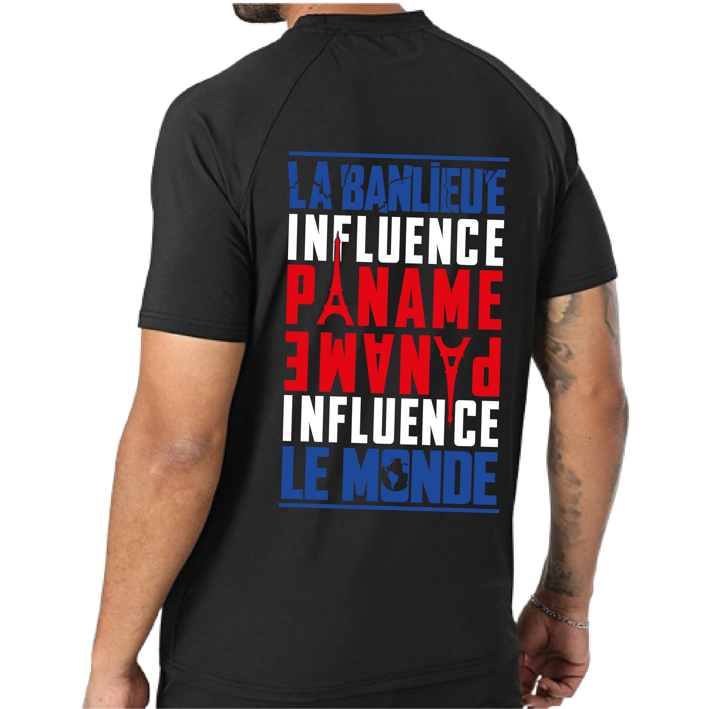 Maillot Noire Psg Coloré +1 PERSO