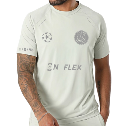 Maillot Gris Psg Réfléchissant +1 PERSO