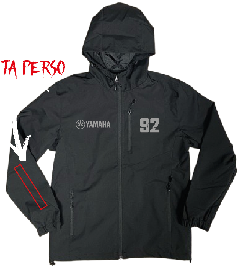 VESTE NOIRE 92 LIFE +1 PERSO