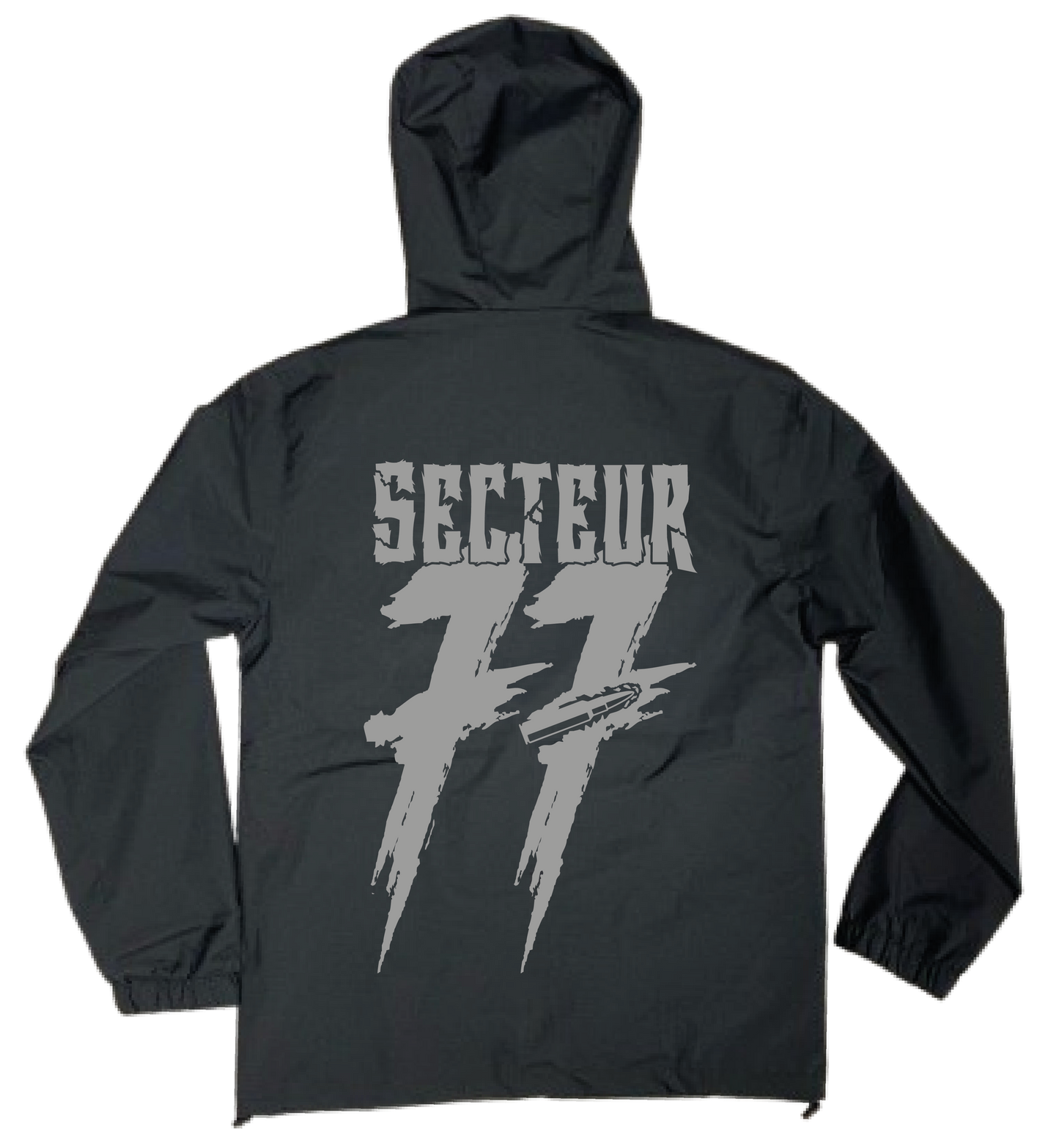 VESTE NOIRE 77 +1 PERSO