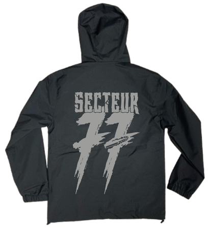 VESTE NOIRE 77 +1 PERSO