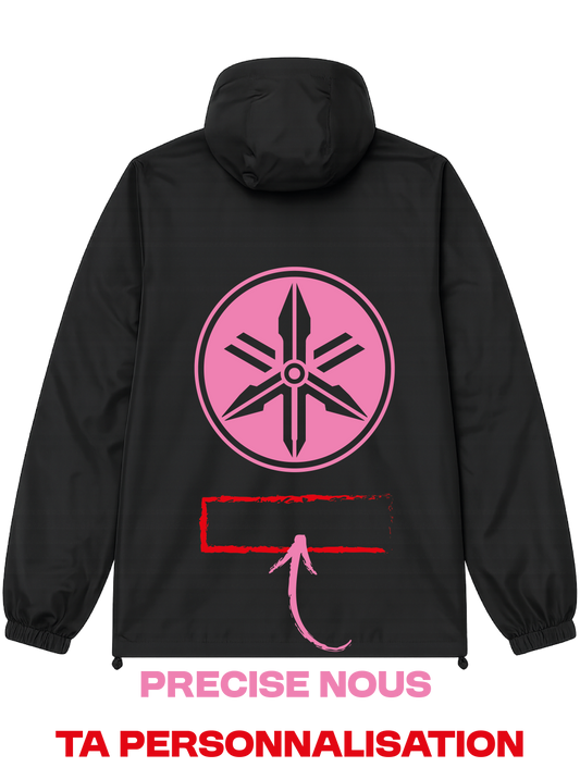 Veste Noire/Rose YAMFLEX + 2 PERSO