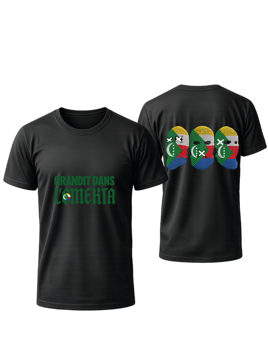 TSHIRT NOIR OVRERSIZE ➡️ OMERTA X COMORES