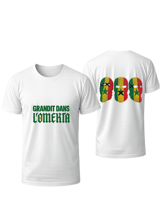 TSHIRT BLANC OVRERSIZE ➡️ OMERTA X SENEGAL