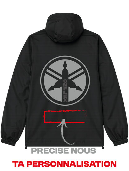 Veste Noir Réfléchissante YAM' x Araï + TES PERSO