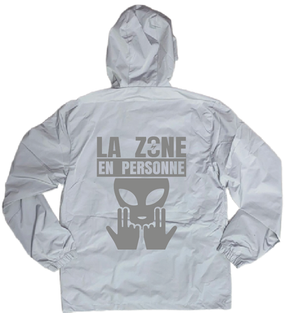 Veste Grise La Zone En Personne réfléchissante + 1 perso 👽