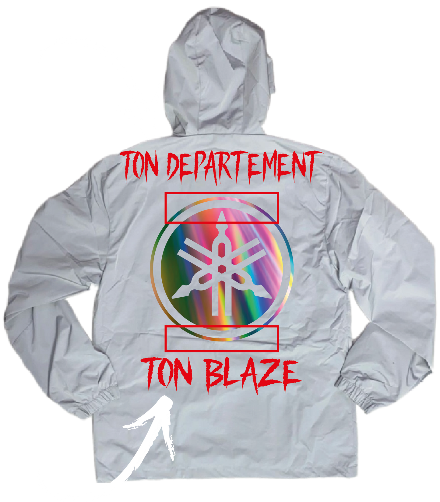 Veste Grise YAMAHA X Ton Département REFLEX + 3 PERSO 🌟