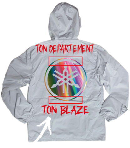 Veste Grise YAMAHA X Ton Département REFLEX + 3 PERSO 🌟