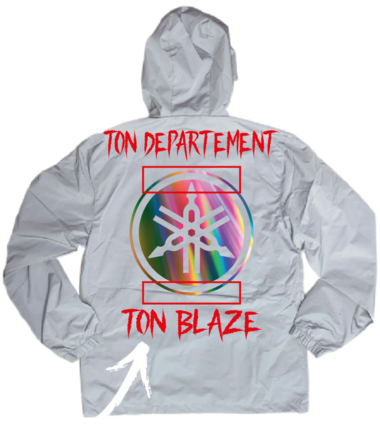 Veste Grise YAMAHA X Ton Département REFLEX + 3 PERSO 🌟