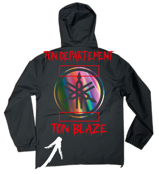 Veste Noire YAMAHA X Ton Département REFLEX + 3 PERSO 🌟