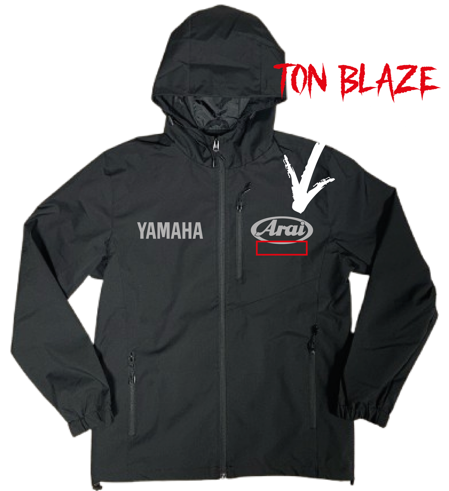 Veste Noire Yamaha X Ton Département + 3 PERSO 🔥