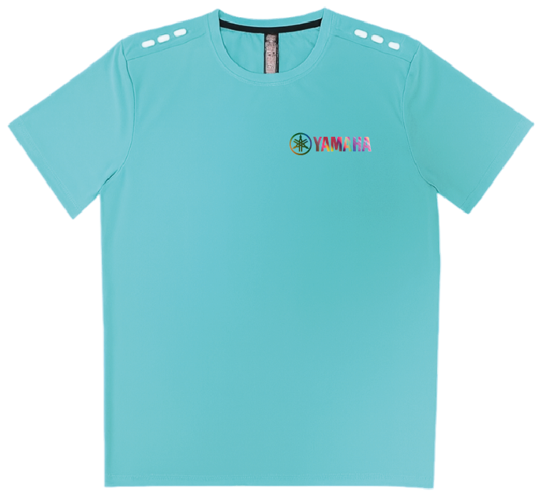 Maillot Bleu Yamaha Réfléchissant #caméléon 🏷️FLEX PROMO 🏷️