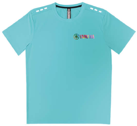 Maillot Bleu Yamaha Réfléchissant #caméléon 🏷️FLEX PROMO 🏷️